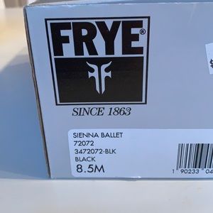 Frye sienna ballet flats.  Great condition.  Barely worn.